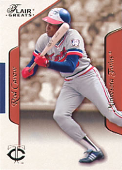 2003 Flair Greats #29 Rod Carew Front