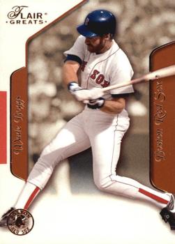 2003 Flair Greats #98 Wade Boggs Front