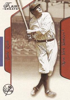 2003 Flair Greats #124 Babe Ruth Front