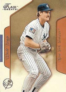 2003 Flair Greats #68 Wade Boggs Front