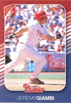 2002 Acme/Nabisco Philadelphia Phillies #NNO Jeremy Giambi Front