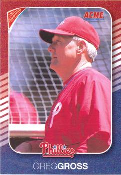 2002 Acme/Nabisco Philadelphia Phillies #NNO Greg Gross Front