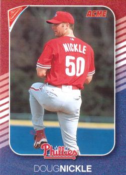 2002 Acme/Nabisco Philadelphia Phillies #NNO Doug Nickle Front