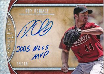 2017 Topps Five Star - Five Star Signatures #FSI-RO Roy Oswalt Front