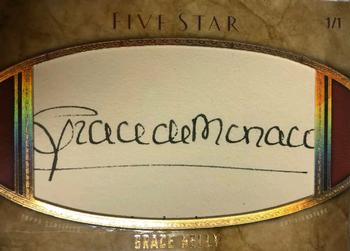 2017 Topps Five Star - Five Star Celebrity Cut Signatures #FSCCS-GK Grace Kelly Front