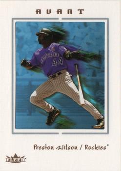 2003 Fleer Avant #3 Preston Wilson Front