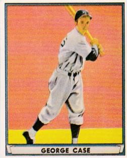 1977 1941 Play Ball Reprint #82 George Case Front
