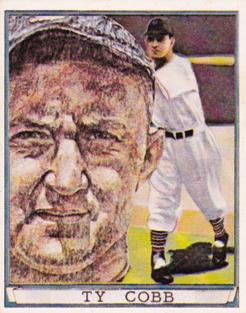 1977 1941 Play Ball Reprint #NNO Ty Cobb Front