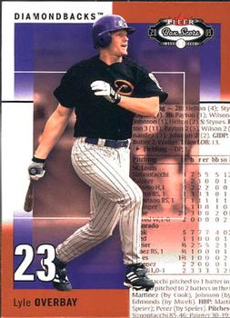 2003 Fleer Box Score #139 Lyle Overbay Front