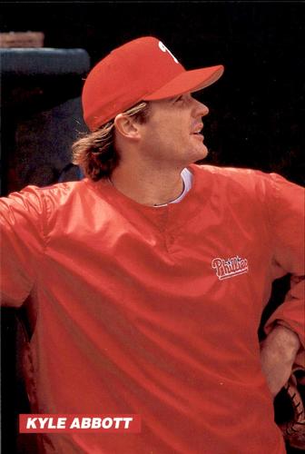 1995 Philadelphia Phillies Photocards #NNO Kyle Abbott Front