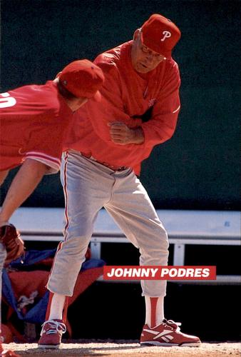 1995 Philadelphia Phillies Photocards #NNO Johnny Podres Front