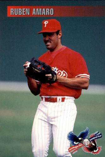 1997 Philadelphia Phillies Photocards #NNO Ruben Amaro Front