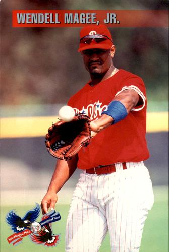 1997 Philadelphia Phillies Photocards #NNO Wendell Magee, Jr. Front