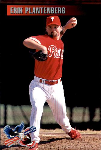 1997 Philadelphia Phillies Photocards #NNO Erik Plantenberg Front