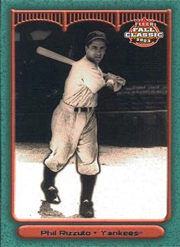 2003 Fleer Fall Classic #23 Phil Rizzuto Front