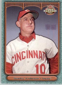 2003 Fleer Fall Classic #18b Sparky Anderson Front
