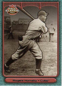 2003 Fleer Fall Classic #33b Rogers Hornsby Front