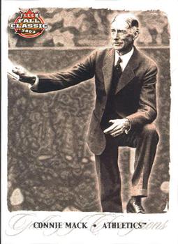 2003 Fleer Fall Classic #83 Connie Mack Front