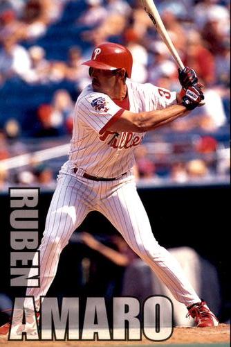 1998 Philadelphia Phillies Photocards #NNO Ruben Amaro Front