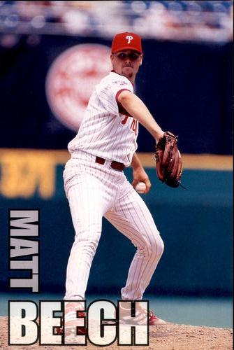 1998 Philadelphia Phillies Photocards #NNO Matt Beech Front