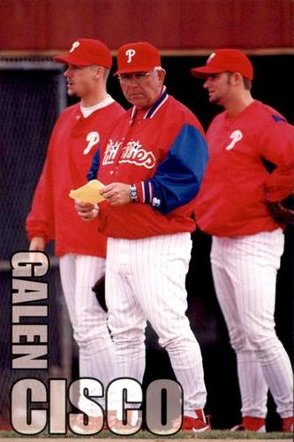 1998 Philadelphia Phillies Photocards #NNO Galen Cisco Front