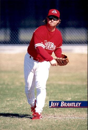 1999 Philadelphia Phillies Photocards #NNO Jeff Brantley Front