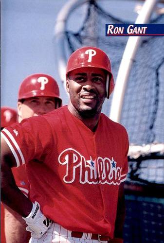 1999 Philadelphia Phillies Photocards #NNO Ron Gant Front