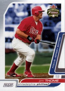 2003 Fleer Focus Jersey Edition #86 Jim Thome Front