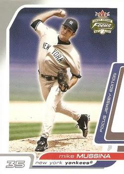 2003 Fleer Focus Jersey Edition #62 Mike Mussina Front