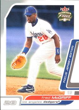 2003 Fleer Focus Jersey Edition #9 Fred McGriff Front
