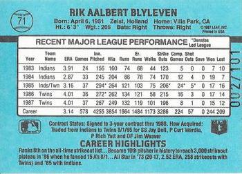 2004 Donruss Timelines - Recollection Collection #71 Bert Blyleven Back