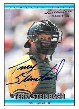 2004 Donruss Timelines - Recollection Collection #104 Terry Steinbach Front