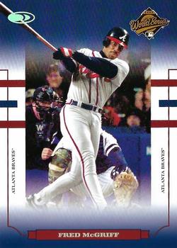 2004 Donruss World Series - Blue HoloFoil  25 #WS-42 Fred McGriff Front