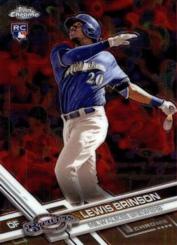 2017 Topps Chrome Update #HMT23 Lewis Brinson Front