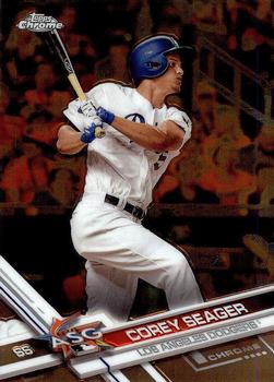 2017 Topps Chrome Update #HMT30 Corey Seager Front