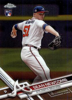 2017 Topps Chrome Update #HMT64 Sean Newcomb Front