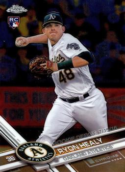 2017 Topps Chrome Update #HMT84 Ryon Healy Front