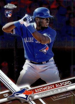 2017 Topps Chrome Update #HMT93 Anthony Alford Front