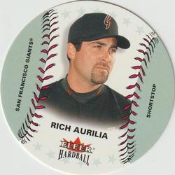 2003 Fleer Hardball #42 Rich Aurilia Front