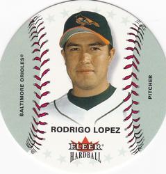2003 Fleer Hardball #180 Rodrigo Lopez Front