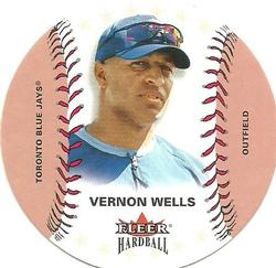 2003 Fleer Hardball #187 Vernon Wells Front