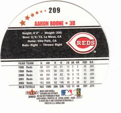 2003 Fleer Hardball #209 Aaron Boone Back