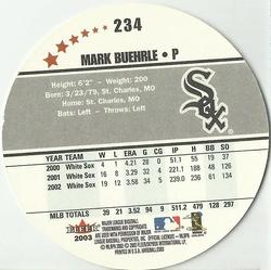 2003 Fleer Hardball #234 Mark Buehrle Back