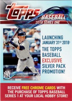 2017 Topps Holiday Bowman #NNO 2018 Series One / Home Run Challenge Front