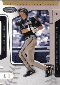 2003 Fleer Hot Prospects #70 Richie Sexson Front