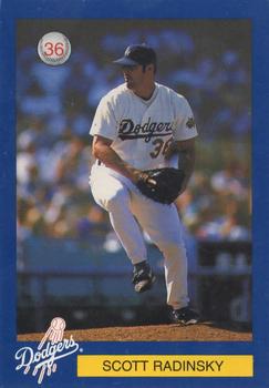 1998 Los Angeles Dodgers Police #NNO Scott Radinsky Front