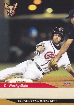 2016 Choice El Paso Chihuahuas #7 Rocky Gale Front