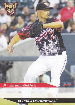 2016 Choice El Paso Chihuahuas #11 Jeremy Guthrie Front