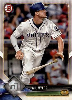 2018 Bowman #27 Wil Myers Front