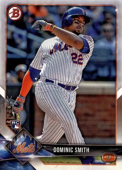 2018 Bowman #55 Dominic Smith Front